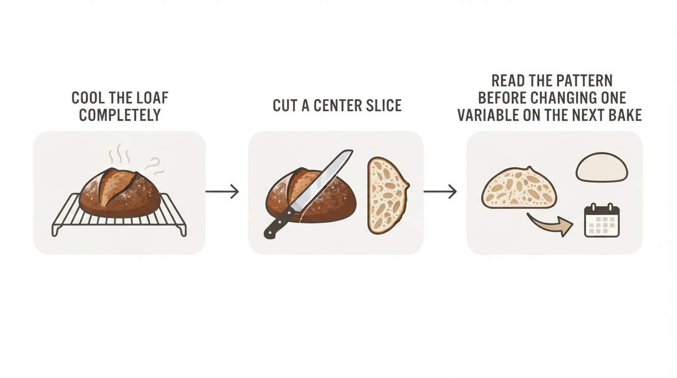 What Should Sourdough Crumb Look Like? A Context-First Diagnosis Guide
